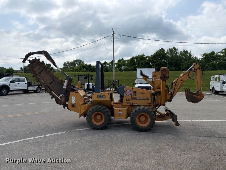 image for item FC3120 1998 Case 560 trencher
