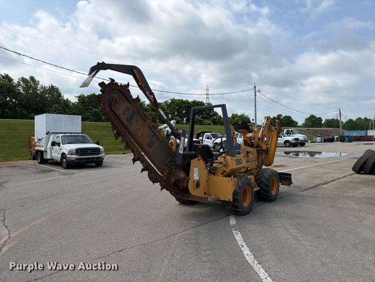 image for item FC3120 1998 Case 560 trencher