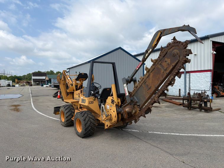 image for item FC3120 1998 Case 560 trencher