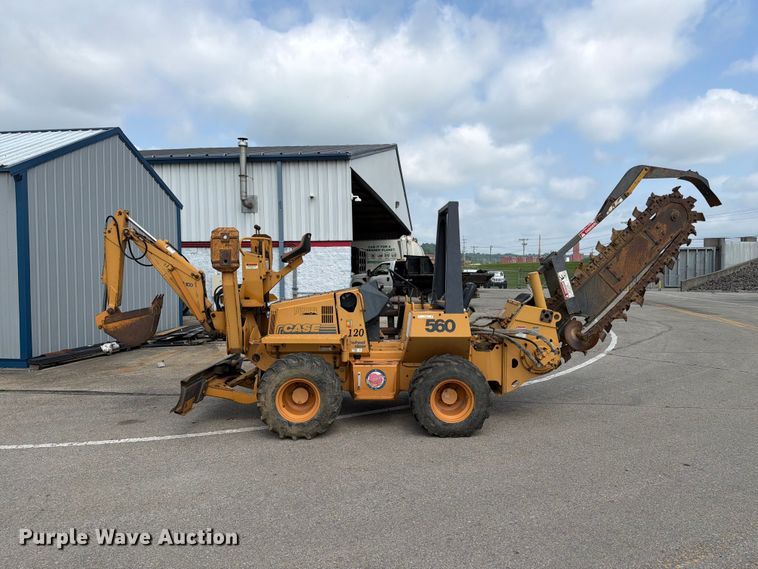 image for item FC3120 1998 Case 560 trencher