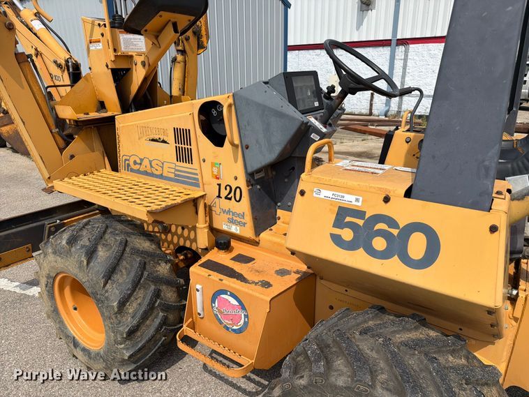 image for item FC3120 1998 Case 560 trencher