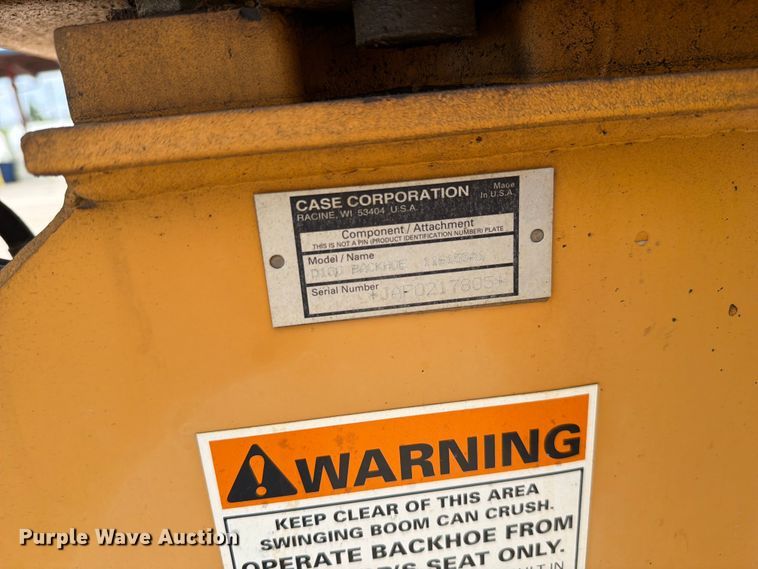 image for item FC3120 1998 Case 560 trencher