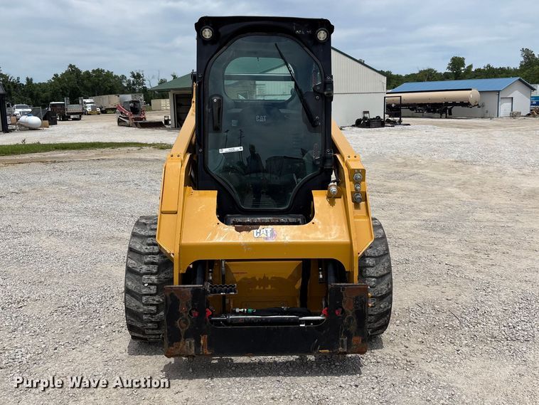 image for item FC4705 2021 Caterpillar 242D3 skid steer loader