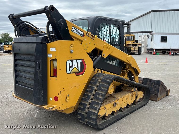 image for item FC5765 2022 Caterpillar 299D3 tracked skid steer loader