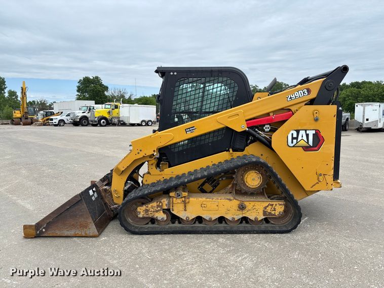 image for item FC5765 2022 Caterpillar 299D3 tracked skid steer loader