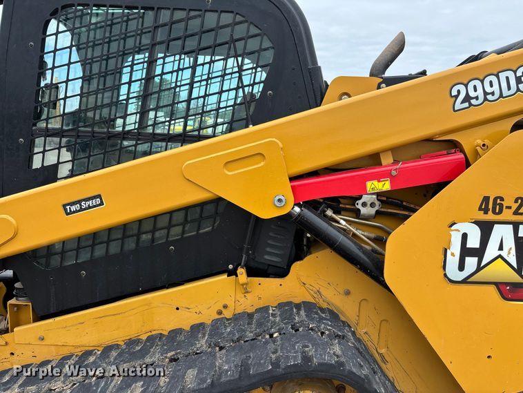 image for item FC5799 2021 Caterpillar 299D3 tracked skid steer loader