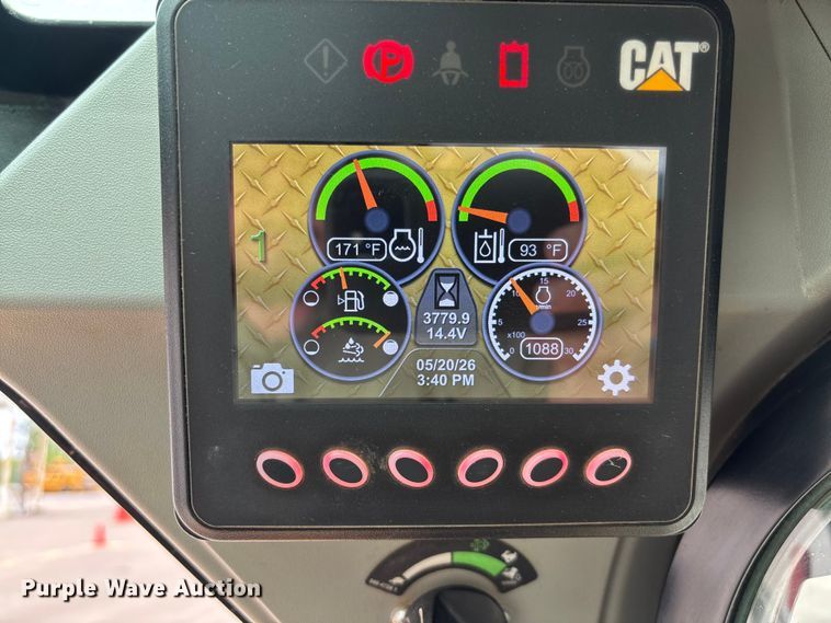 image for item FC5799 2021 Caterpillar 299D3 tracked skid steer loader