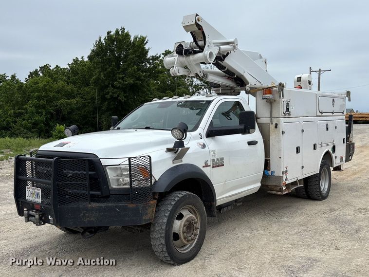 image for item FC5804 2017 RAM 5500 bucket truck