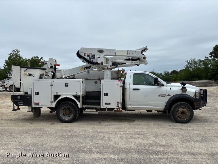 image for item FC5804 2017 RAM 5500 bucket truck