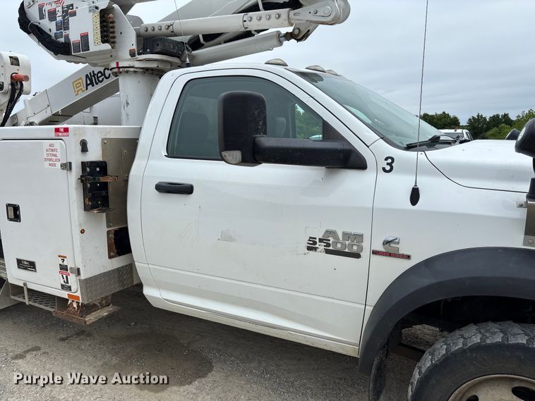 image for item FC5804 2017 RAM 5500 bucket truck
