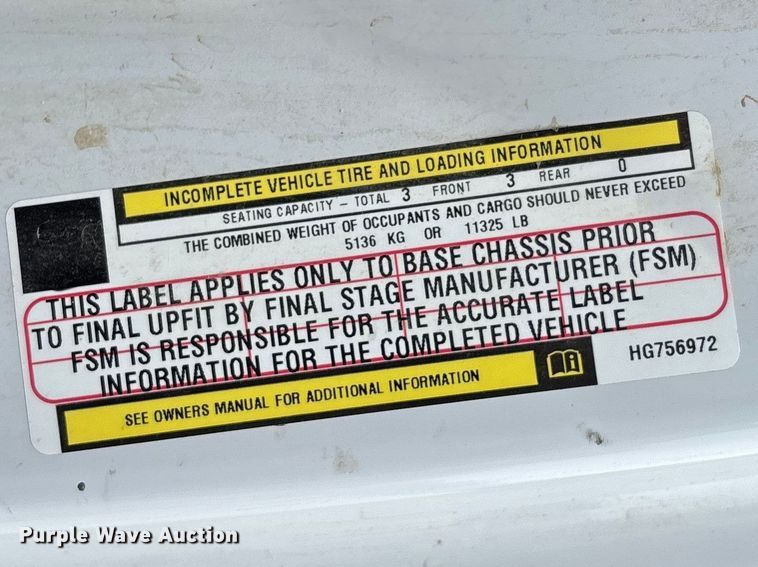 image for item FC5804 2017 RAM 5500 bucket truck
