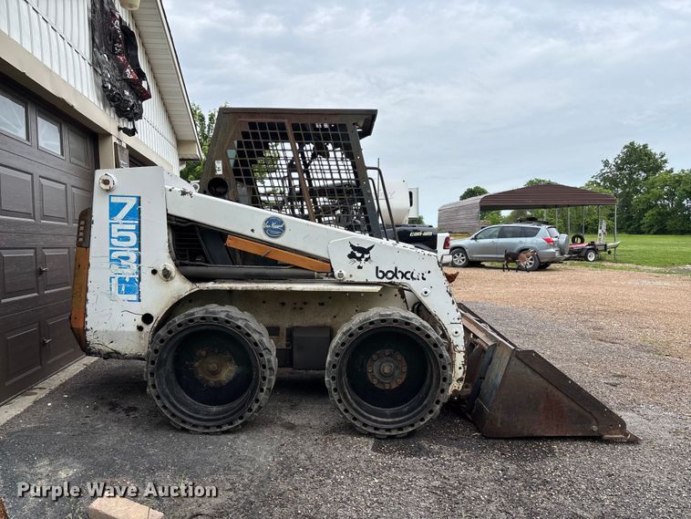 image for item FC5807 1995 Bobcat 753L Skid steer