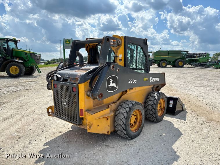 image for item FC5858 2022 John Deere 320G skid steer loader
