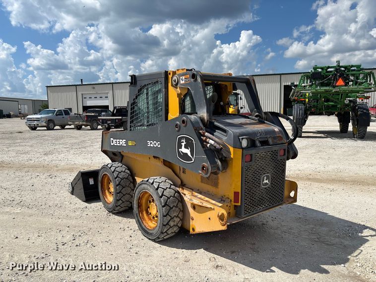 image for item FC5858 2022 John Deere 320G skid steer loader