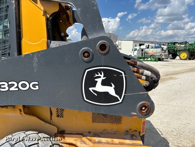 image for item FC5858 2022 John Deere 320G skid steer loader