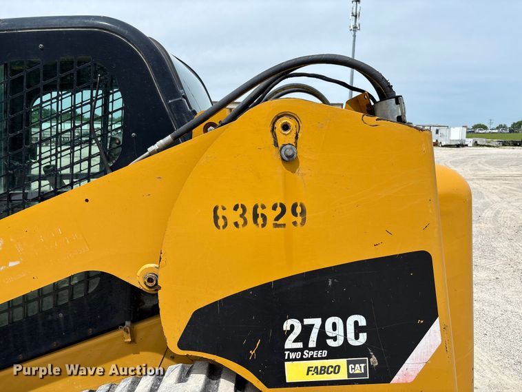 image for item FC5861 2011 Caterpillar 279C tracked skid steer loader