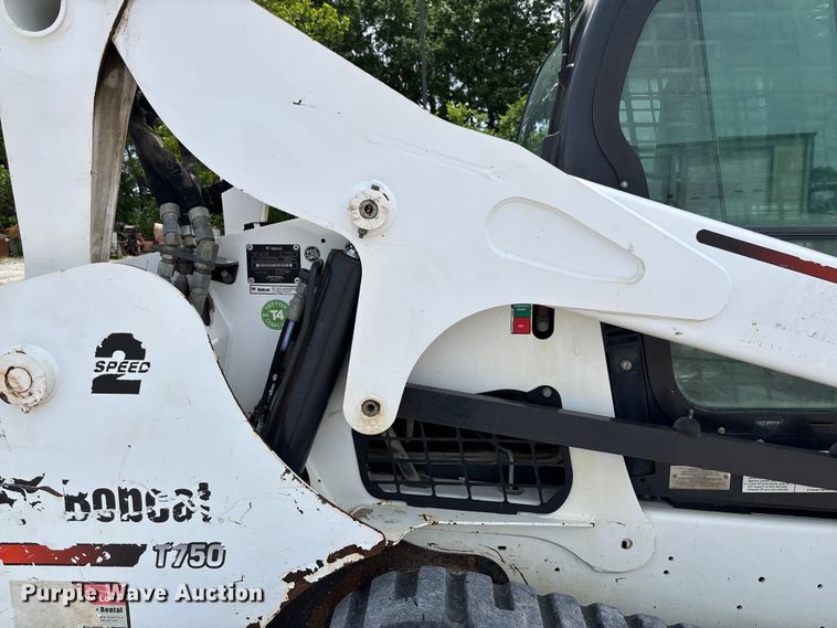 image for item FC5862 2015 Bobcat T750 tracked skid steer loader