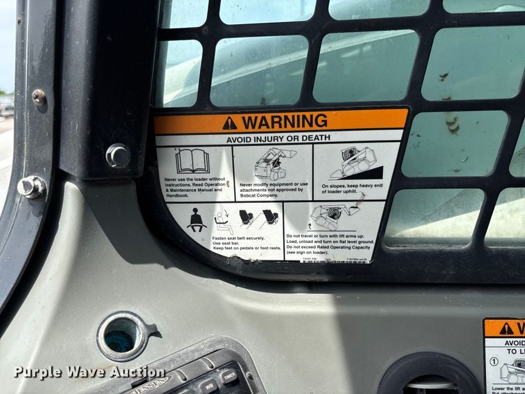 image for item FC5862 2015 Bobcat T750 tracked skid steer loader