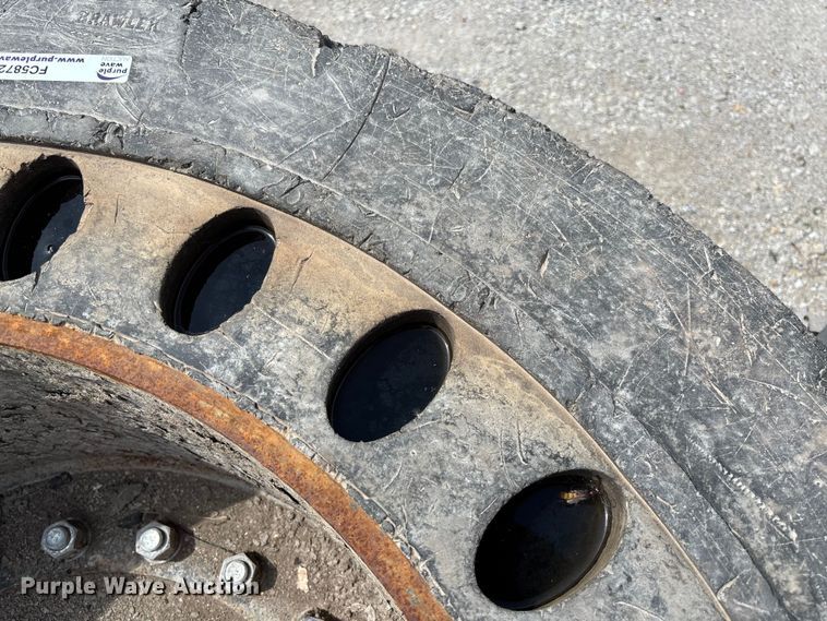 image for item FC5872 (4) 26.5x25 Brawler tires and wheels