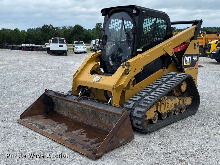 image for item FC5914 2017 Caterpillar 289D tracked skid steer loader