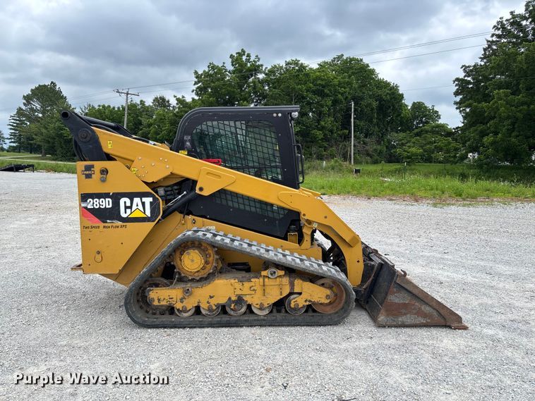 image for item FC5914 2017 Caterpillar 289D tracked skid steer loader
