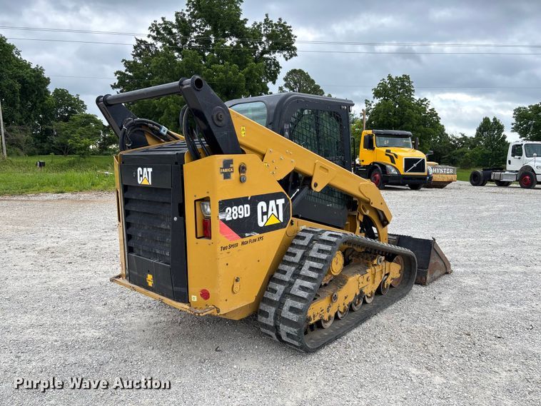 image for item FC5914 2017 Caterpillar 289D tracked skid steer loader