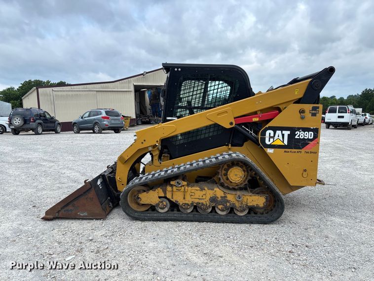 image for item FC5914 2017 Caterpillar 289D tracked skid steer loader