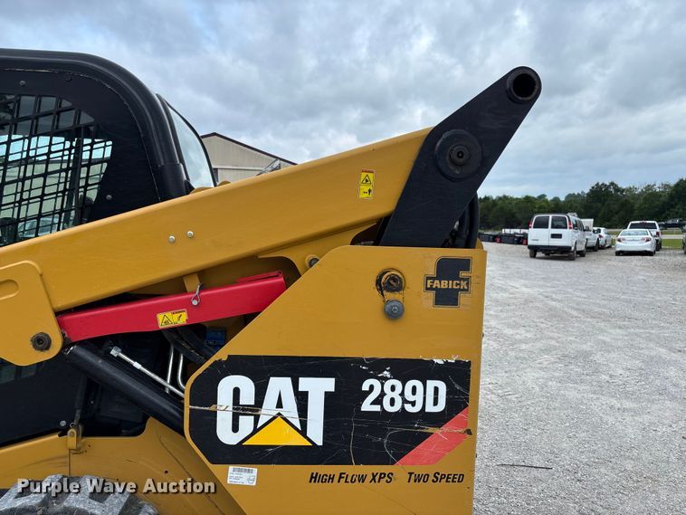image for item FC5914 2017 Caterpillar 289D tracked skid steer loader