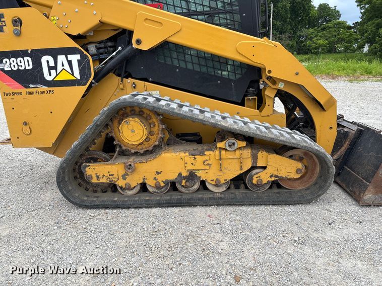 image for item FC5914 2017 Caterpillar 289D tracked skid steer loader