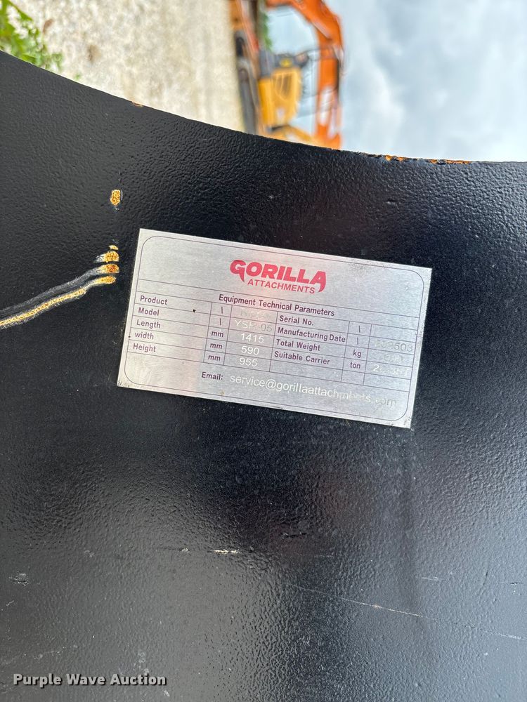 image for item FC5917 Gorilla YSR-05 excavator ripper