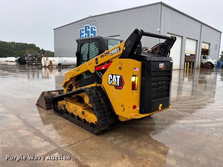 image for item FG0404 2022 Caterpillar 299D3 tracked skid steer loader