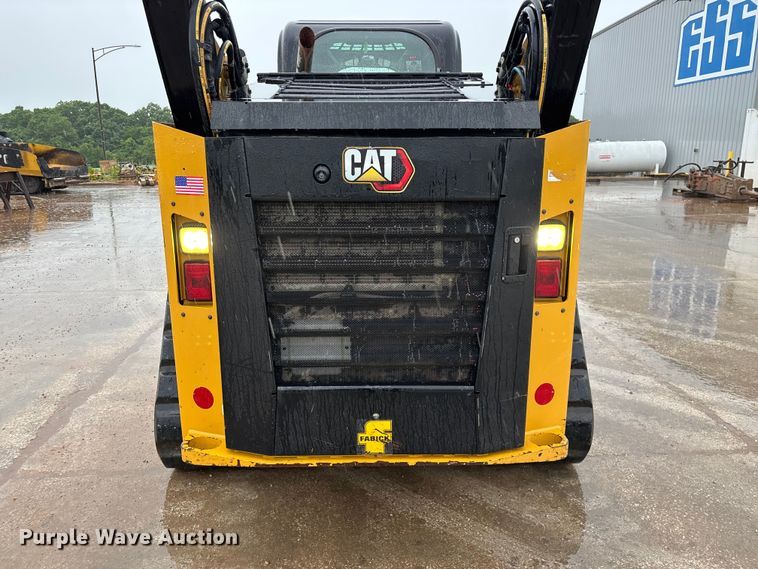 image for item FG0404 2022 Caterpillar 299D3 tracked skid steer loader