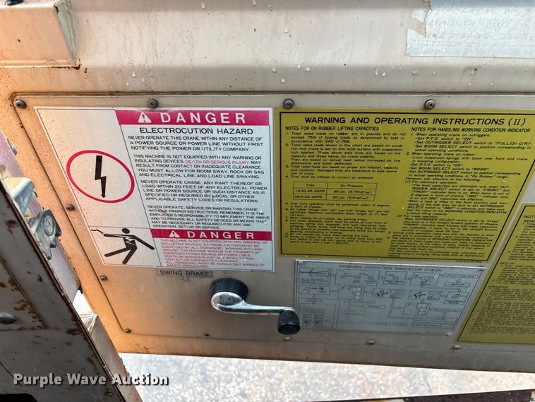 image for item FG0408 1989 Tadano TR-300E crane