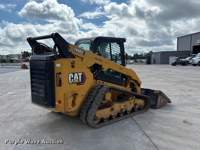 image for item FG0419 2022 Caterpillar 299D3 tracked skid steer loader