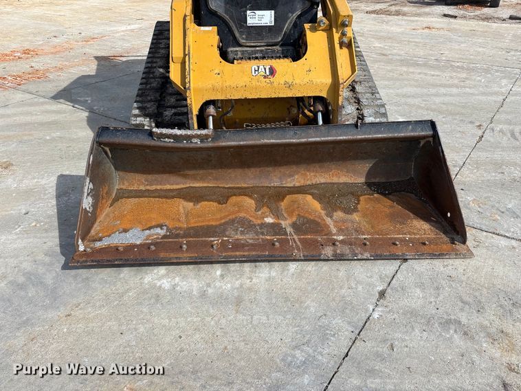 image for item FG0419 2022 Caterpillar 299D3 tracked skid steer loader
