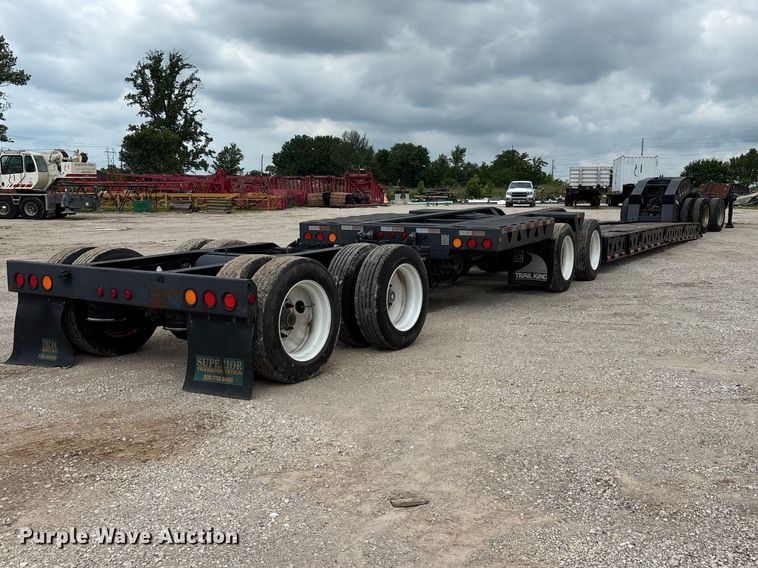 image for item FG0426 2001 Trail King lowboy equipment trailer