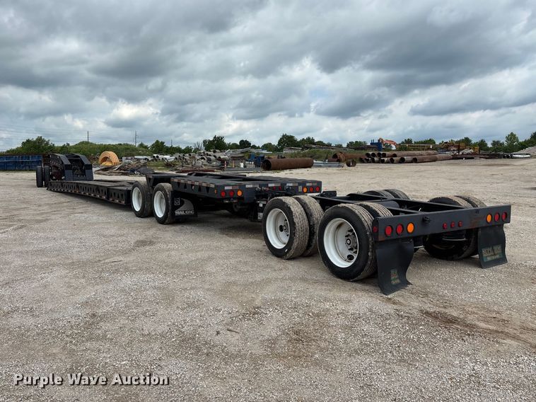 image for item FG0426 2001 Trail King lowboy equipment trailer