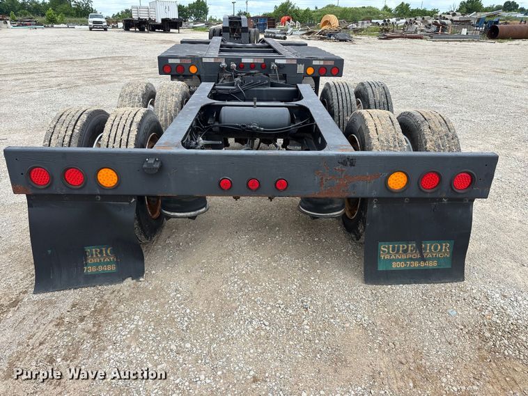 image for item FG0426 2001 Trail King lowboy equipment trailer