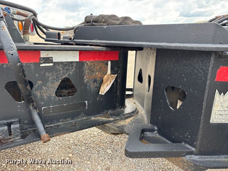 image for item FG0426 2001 Trail King lowboy equipment trailer