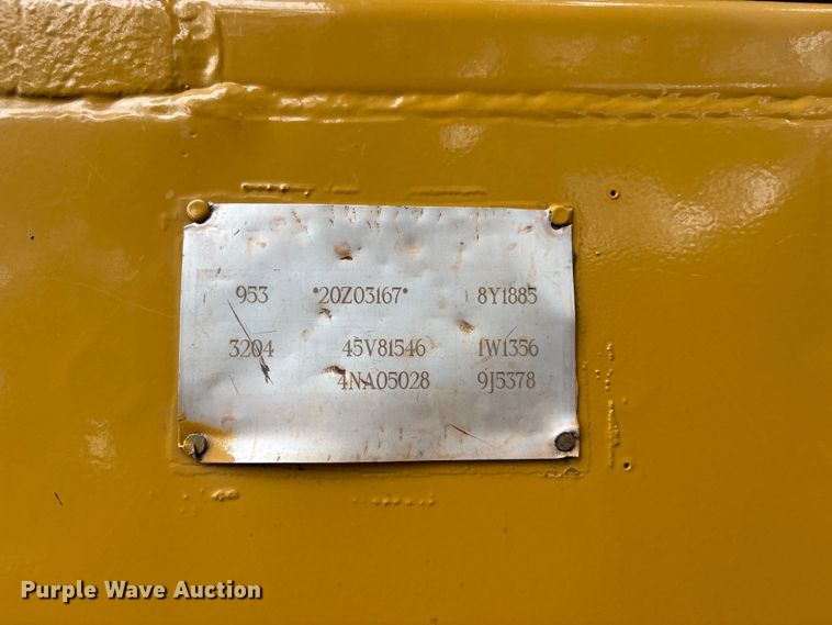 image for item FI0188 1989 Caterpillar 953 track loader