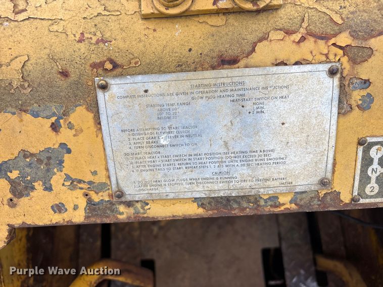 image for item FI0189 1962 Caterpillar 933 track loader
