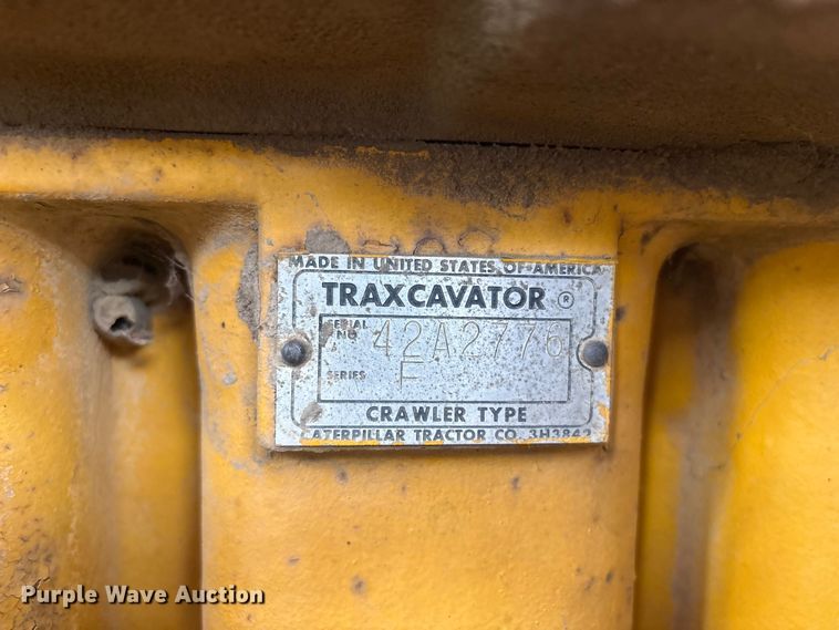 image for item FI0189 1962 Caterpillar 933 track loader