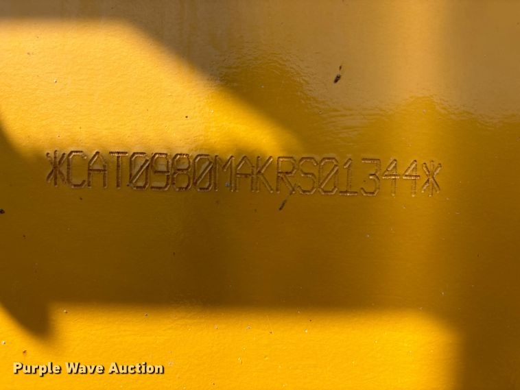 image for item FI0194 2016 Caterpillar 980M wheel loader