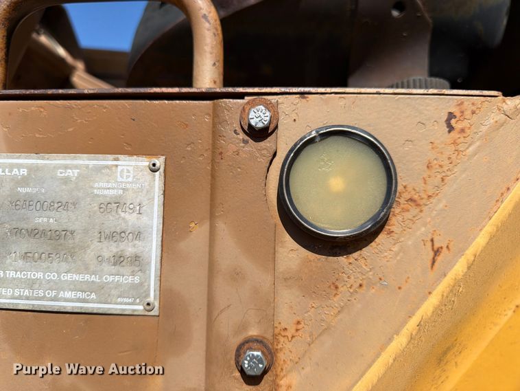 image for item FK0183 1987 Caterpillar 621E scraper