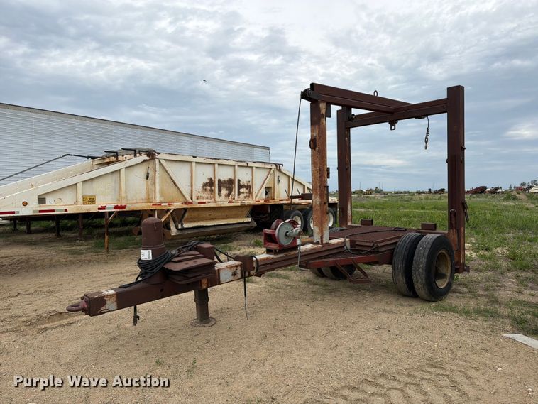 image for item FK0238 Shop Built winch trailer