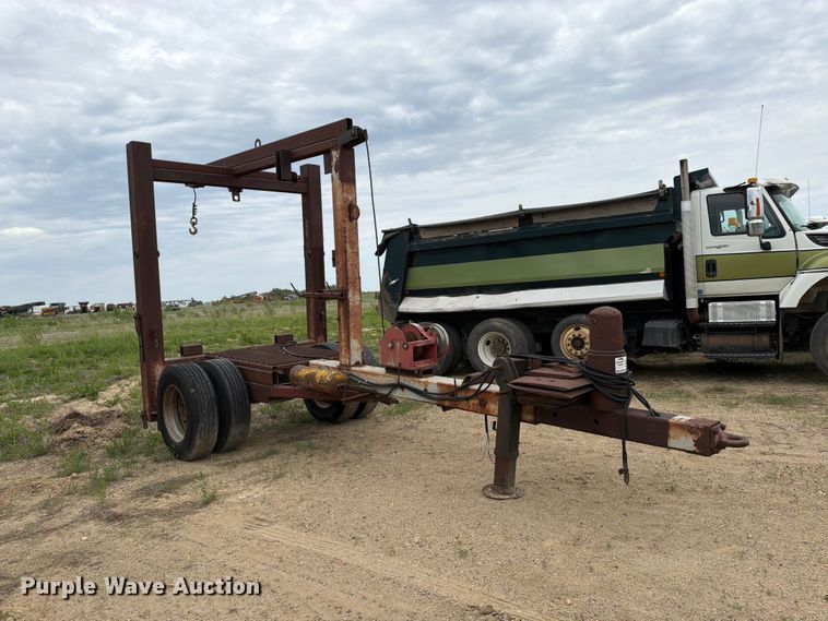 image for item FK0238 Shop Built winch trailer