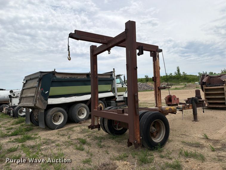image for item FK0238 Shop Built winch trailer