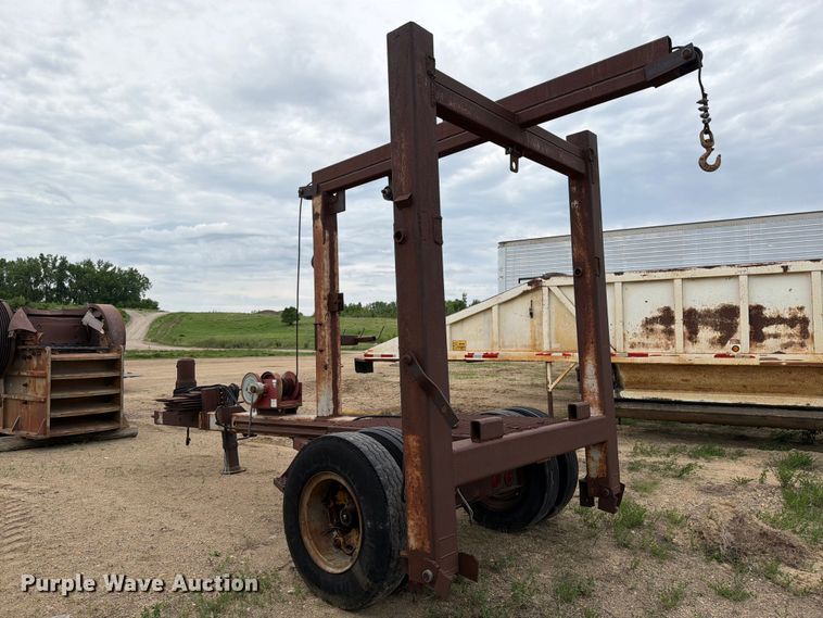 image for item FK0238 Shop Built winch trailer