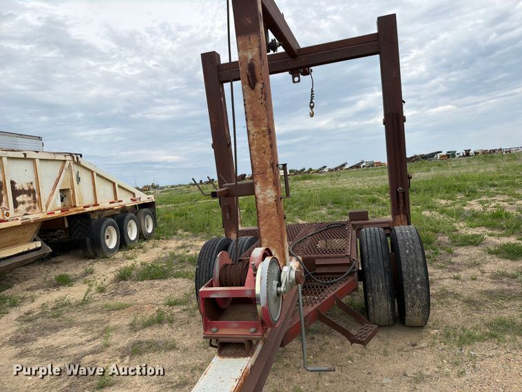 image for item FK0238 Shop Built winch trailer