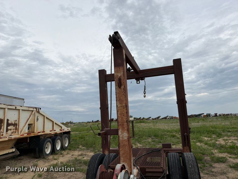 image for item FK0238 Shop Built winch trailer
